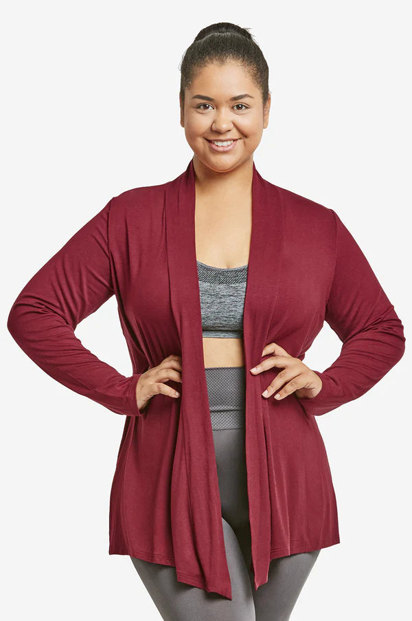 SOFRA LADIES RAYON CARDIGAN