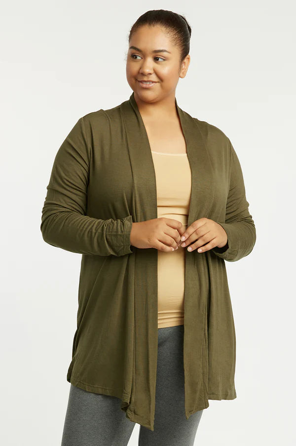 SOFRA LADIES RAYON CARDIGAN