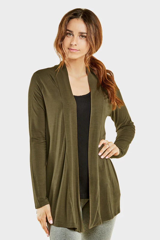 SOFRA LADIES RAYON CARDIGAN