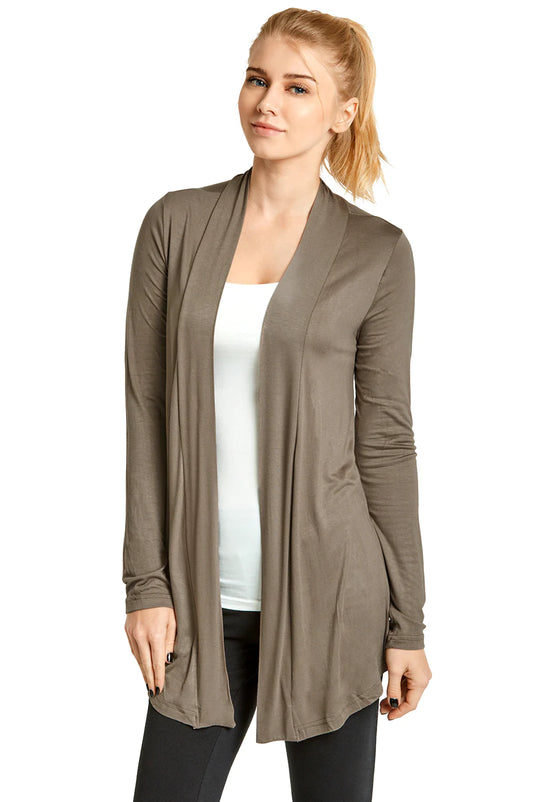 ET TU LADIES RAYON CARDIGAN