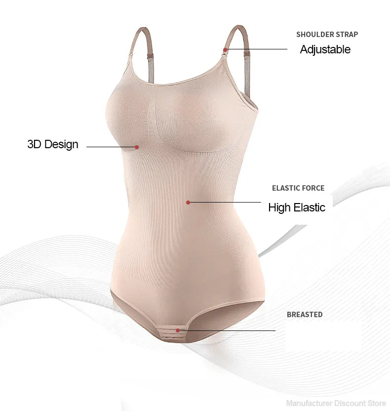 Bodysuit Shapewear Women Full Body