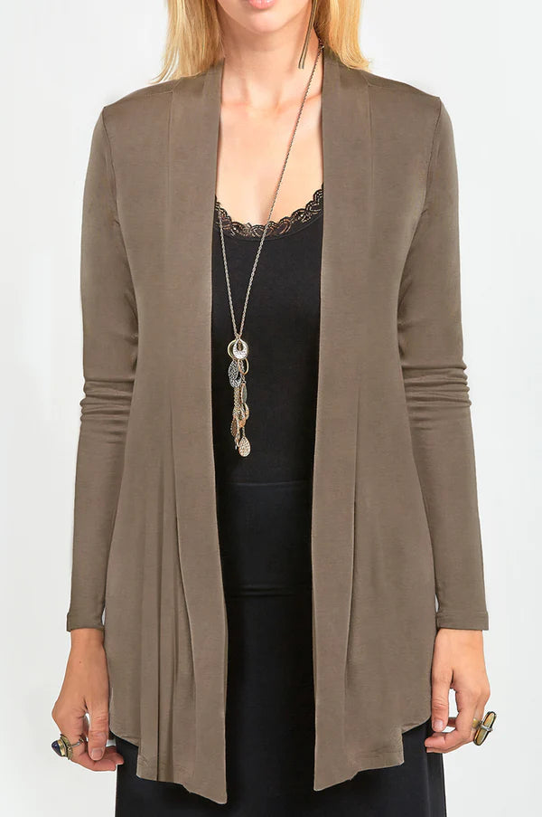 SOFRA LADIES RAYON CARDIGAN