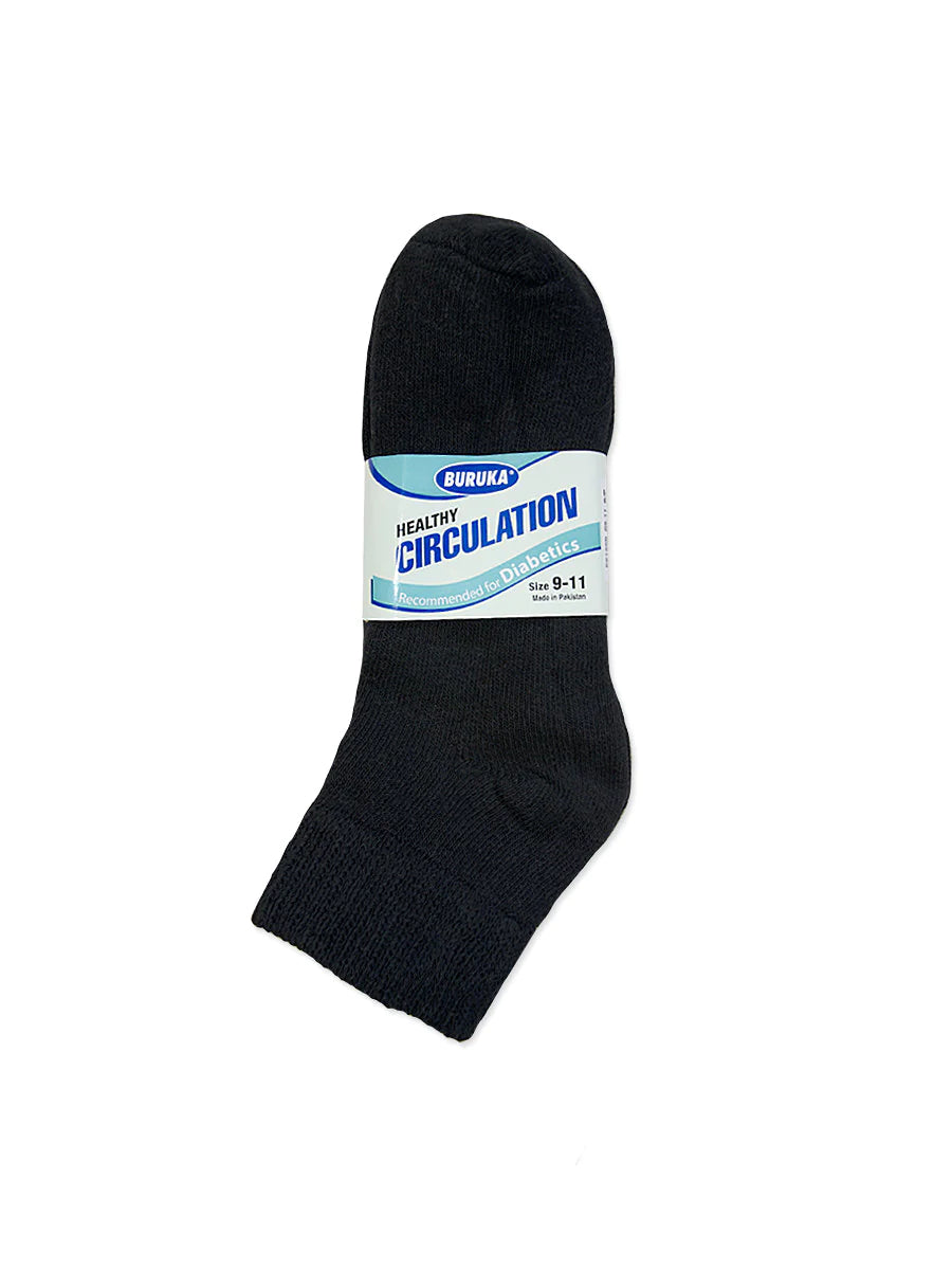 BURUKA QUARTER DIABETIC SOCKS